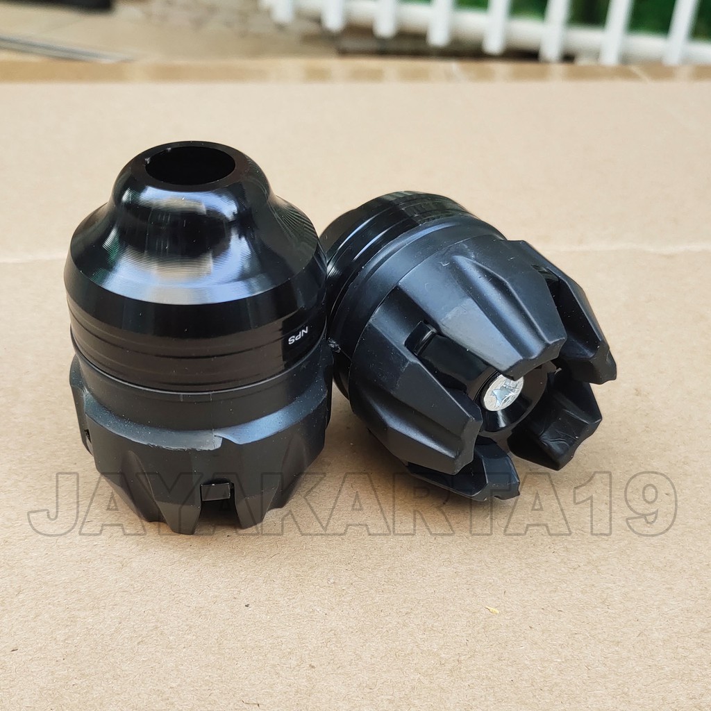 [PROMO] Jalu As Roda Depan CNC Model Bulat/Buah naga universal