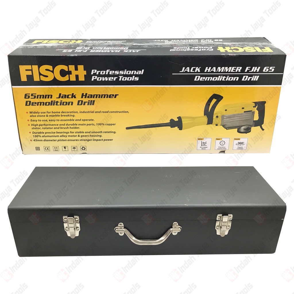 FISCH FJH 65 Jack Hammer Demolition Drill Mesin Bobok Beton Beton