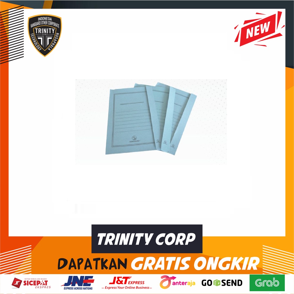 

StopMap Kertas Folio Kanguru BIRU MUDA PER PACK