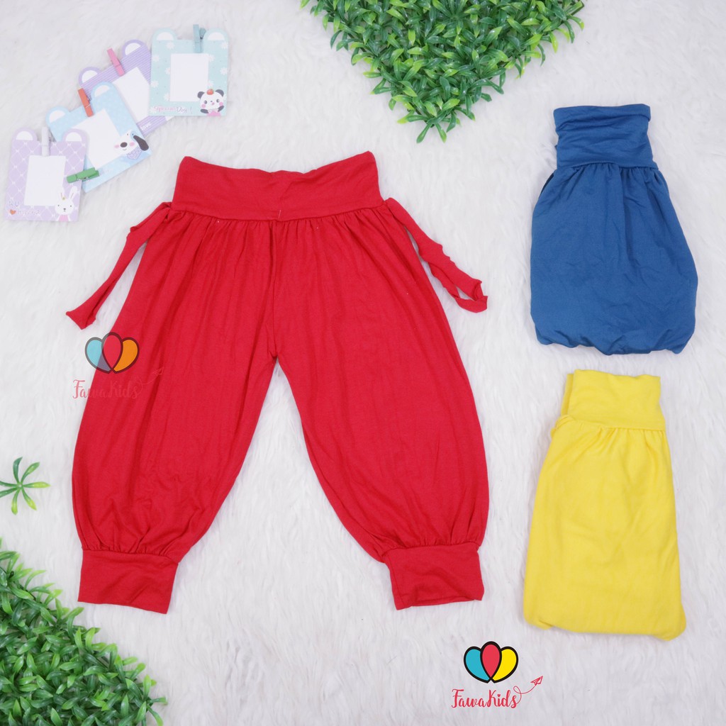 Aladin Polos uk 1-2 Tahun / Celana Anak Perempuan Harian Pants Kids Murah Adem Legging Polos Panjang