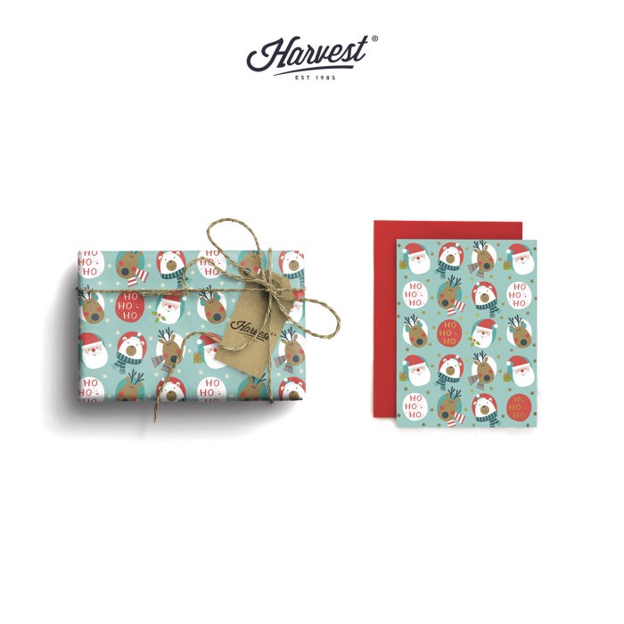 

Paket Kertas Kado & Kartu Natal Harvest Wrap Kit - Wonder Tosca
