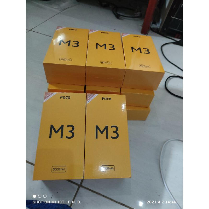 Xiaomi POCO M3 garansi resmi original 4/64 & 6/128
