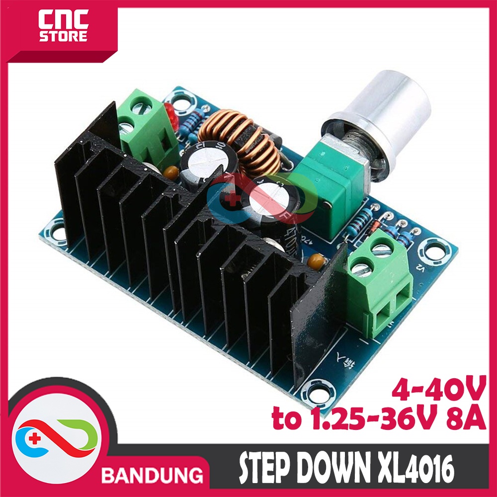 DC-DC STEP-DOWN MODULE XH-M401 XL4016E1 HIGH-POWER DC VOLTAGE 8A