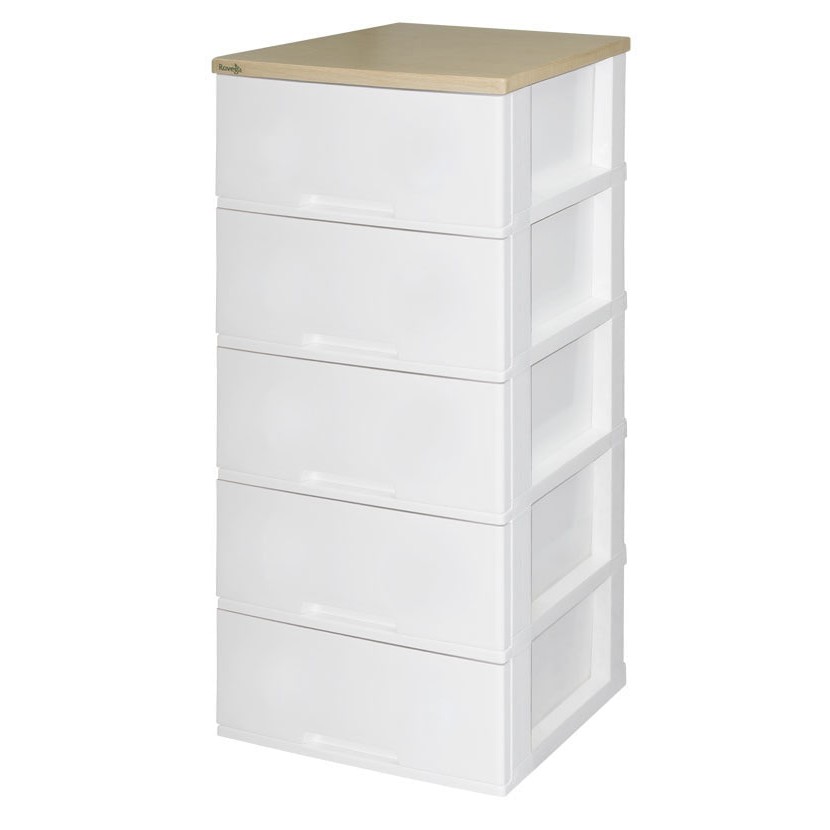 LEMARI PLASTIK / LACI PLASTIK / LEMARI PAKAIAN ROVEGA MAGNUM SUSUN 5