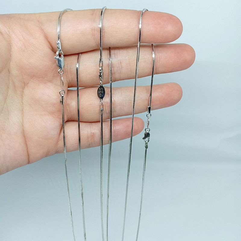 KALUNG KASANDRA FLEXI 925 IMPORT / PERHIASAN PERAK 925 BERLAPIS EMAS