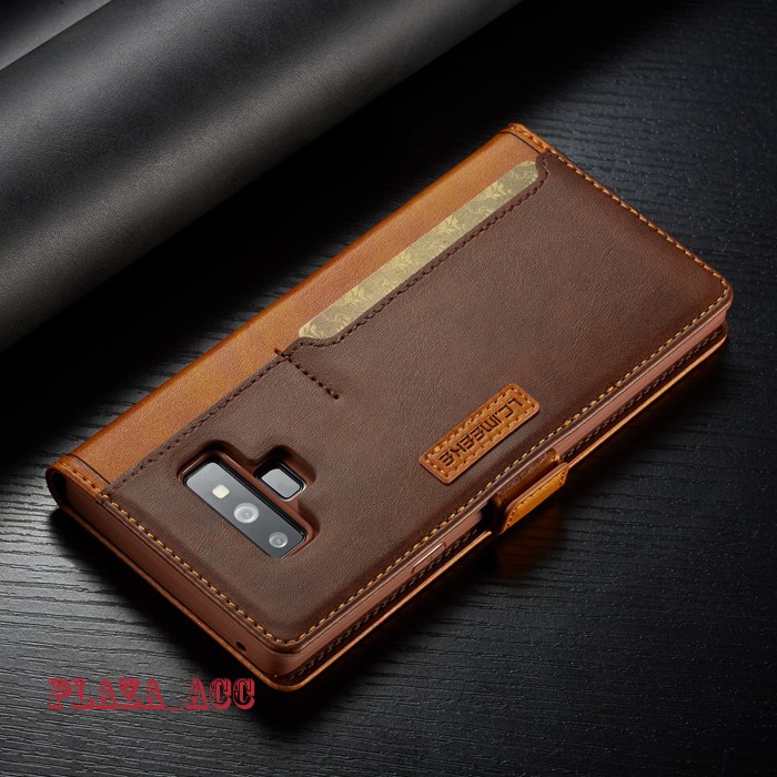 Luxury Flip Case Samsung Note 9 - Casing Samsung Note 9 Case Wallet Cover