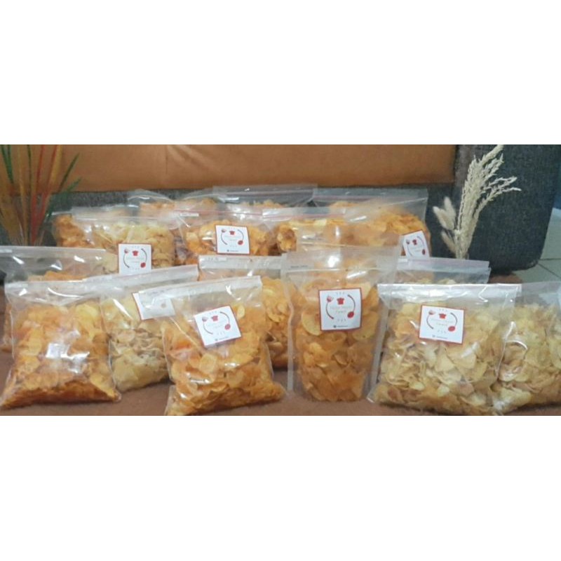 

keripik kentang BENCOK HOME MADE paket "doyan reselleran