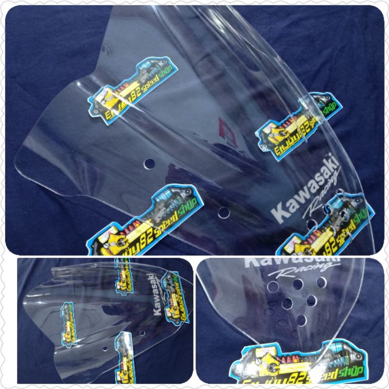 Visor Ninja R Superkips / Windshiel Ninja KR 150 Bening &amp; Riben