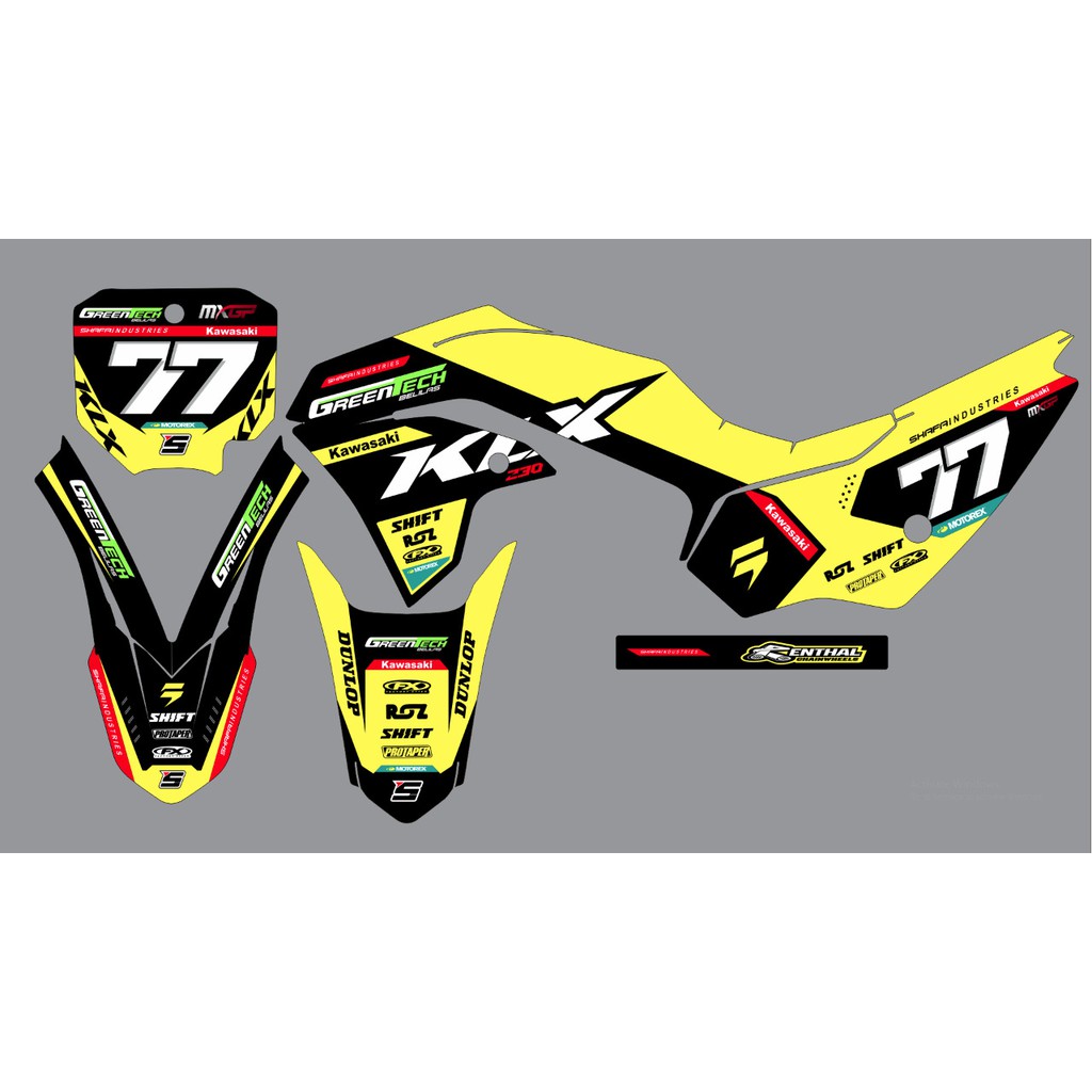 decal klx 230