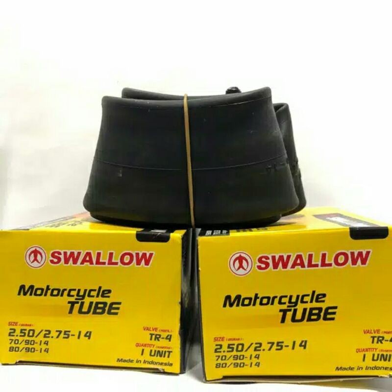 Ban Dalam motor swallow lengkap ring 14,ring 17