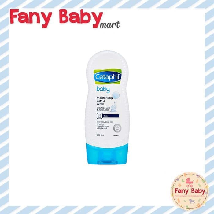 CETAPHIL BABY MOISTURISING BATH AND WASH / 230ML