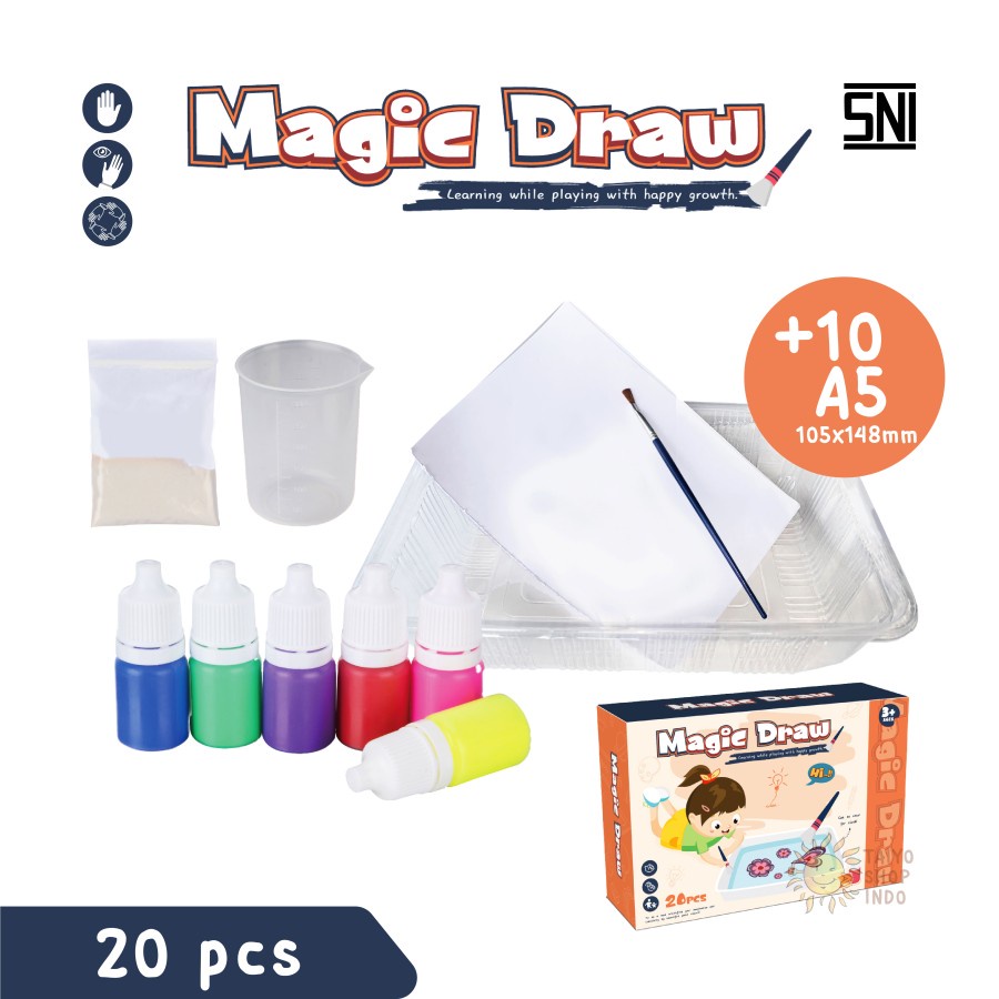 Mainan Anak Import Magic Draw - DIY Floating Water Painting