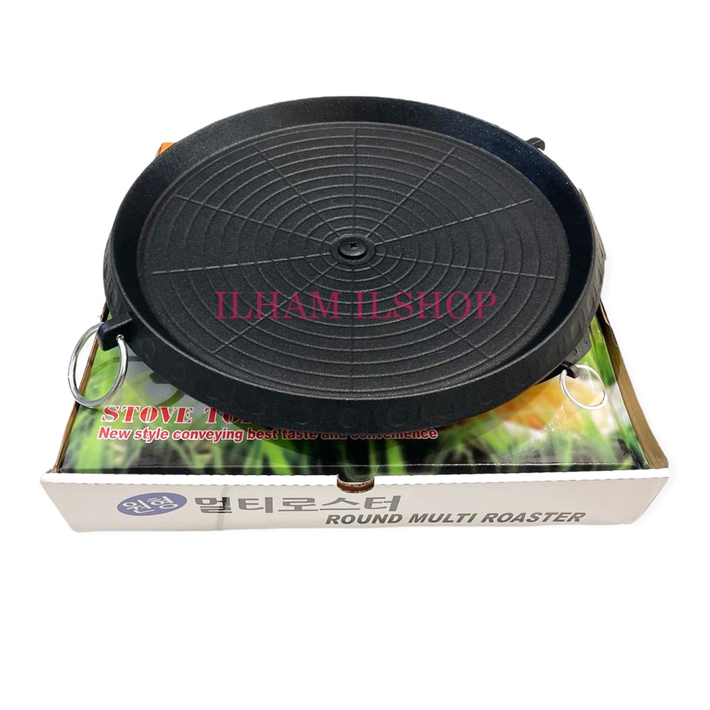 BULGOGI PAN 32 CM ALAT PANGGANG BAKAR KOREAN BBQ GRILL PAN