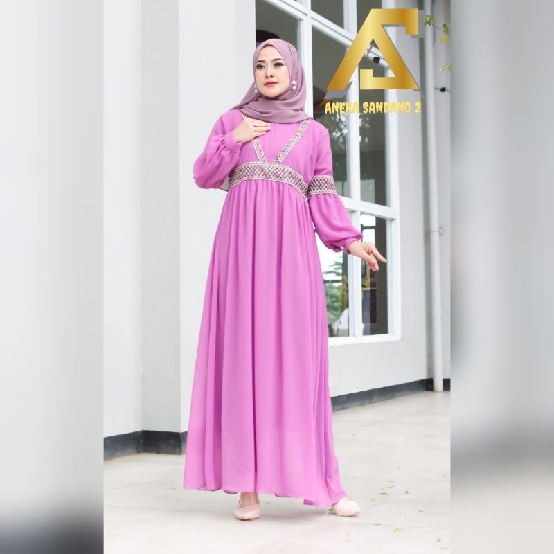 𝐁𝐢𝐬𝐚 𝐂𝐎𝐃 | Gamis kayesha maxy