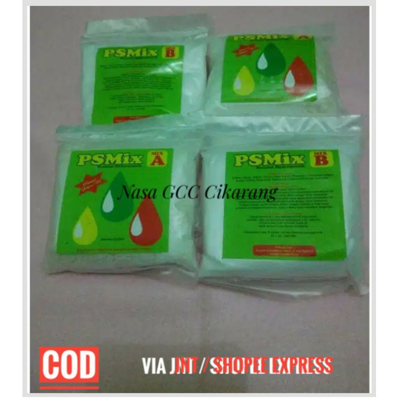 AB Mix Nutrisi Hidroponik PSMix Sayuran Daun 0.5 liter