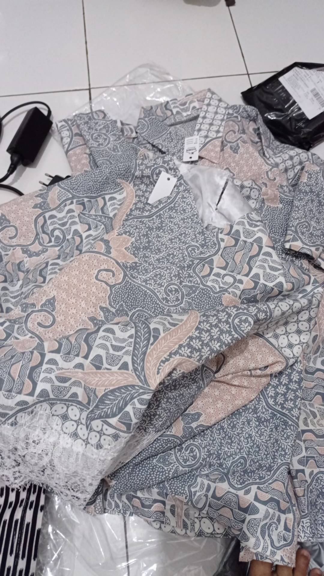 Atasna Batik Wanita Modern Batik Cassual Atasanbatik Batik Lace Mewah Batik Batwing Couple(sekarjgd