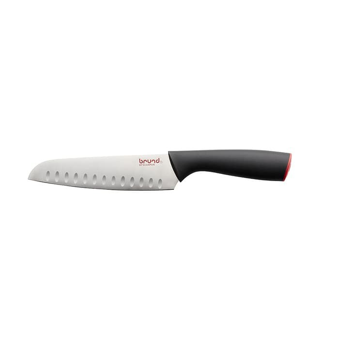[SIAP KIRIM] Pisau Dengan Sarung Brund Santoku Knife W/Cover 18Cm DISKON