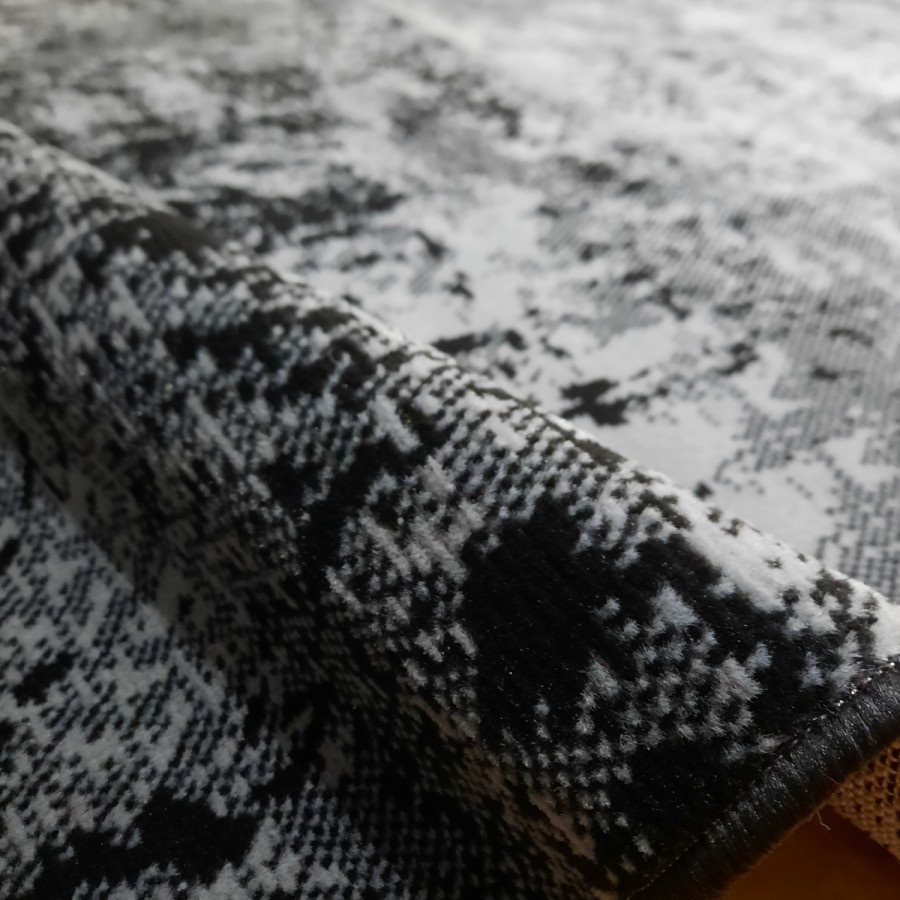 MAROC Karpet Lantai 160x210 Midnight Monokrom - Midnight 15-2