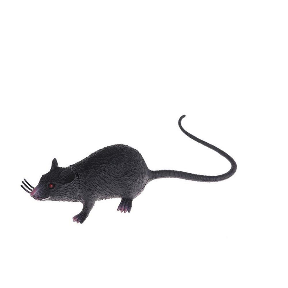 QUINTON Mouse Model Christmas Lifelike Prop Halloween Mainan Tikus Palsu