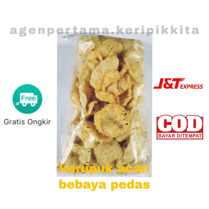 

MAKANAN RINGAN KERUPUK ACAN CEMILAN KITA BUMBU DAUN JERUK PURUT (KEMASAN BESAR)