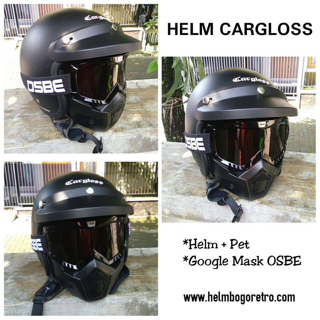 Kumpulan Helm Keren Cowok Pake Helm Bogo