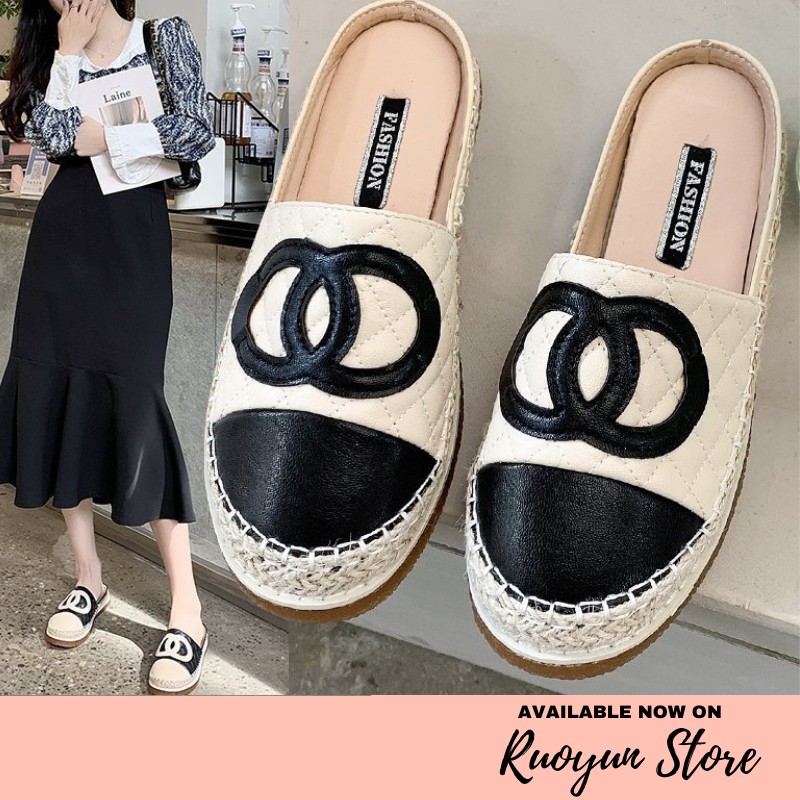 RYX - Mesh Espadrilles Sepatu Slip-On Casual Sehari-Hari - Ori Import