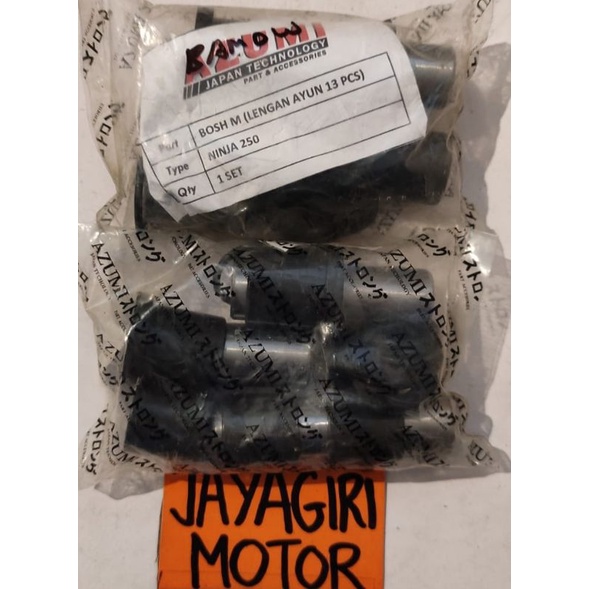 Bosh MonoShock NINJA 250 Assy Arm Sub Mono Shock Shockbreaker Bos Boss Bush Seal Sil Bushing Swing L