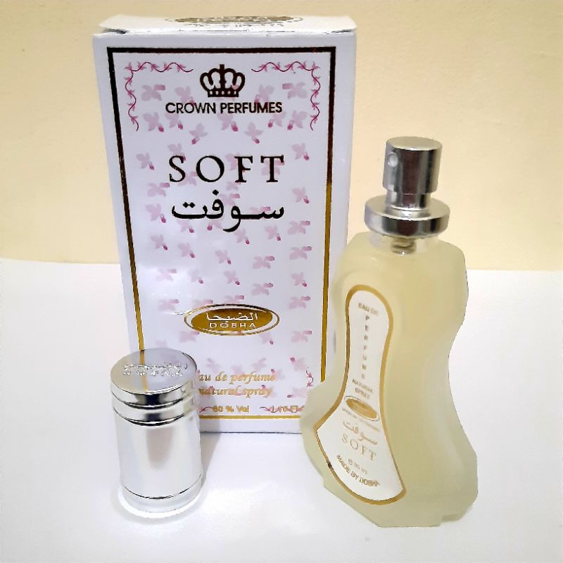 SOFT Parfum DOBHA Spray 35ml EDP Eau De Parfume BPOM &amp; MUI