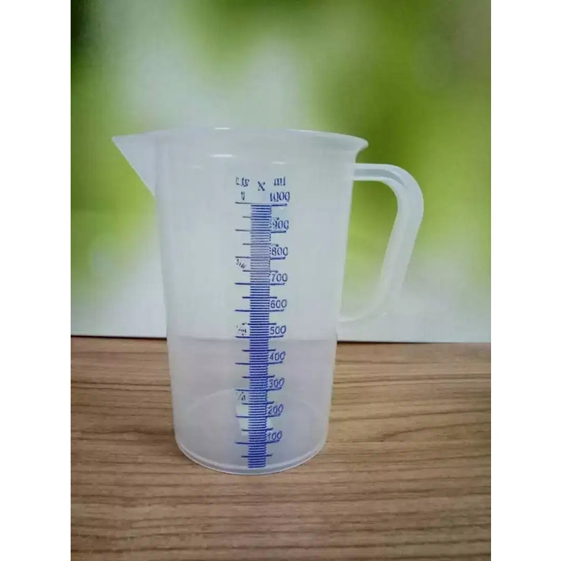 GREEN LEAF 1831 MEASURING CUP GELAS UKUR TAKAR PLASTIK 1000ML 1000 ML