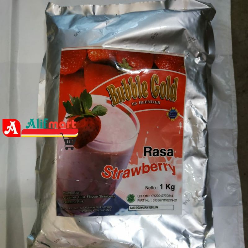 

Bubble Gold rasa Strawberry