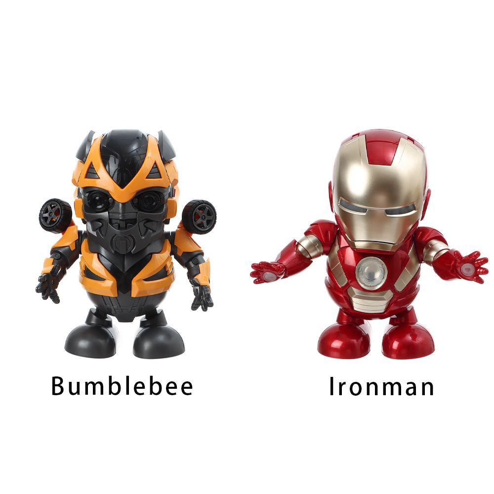 Suyo Mainan Menari Untuk Anak Laki-Laki Bumblebee Ironman Superhero