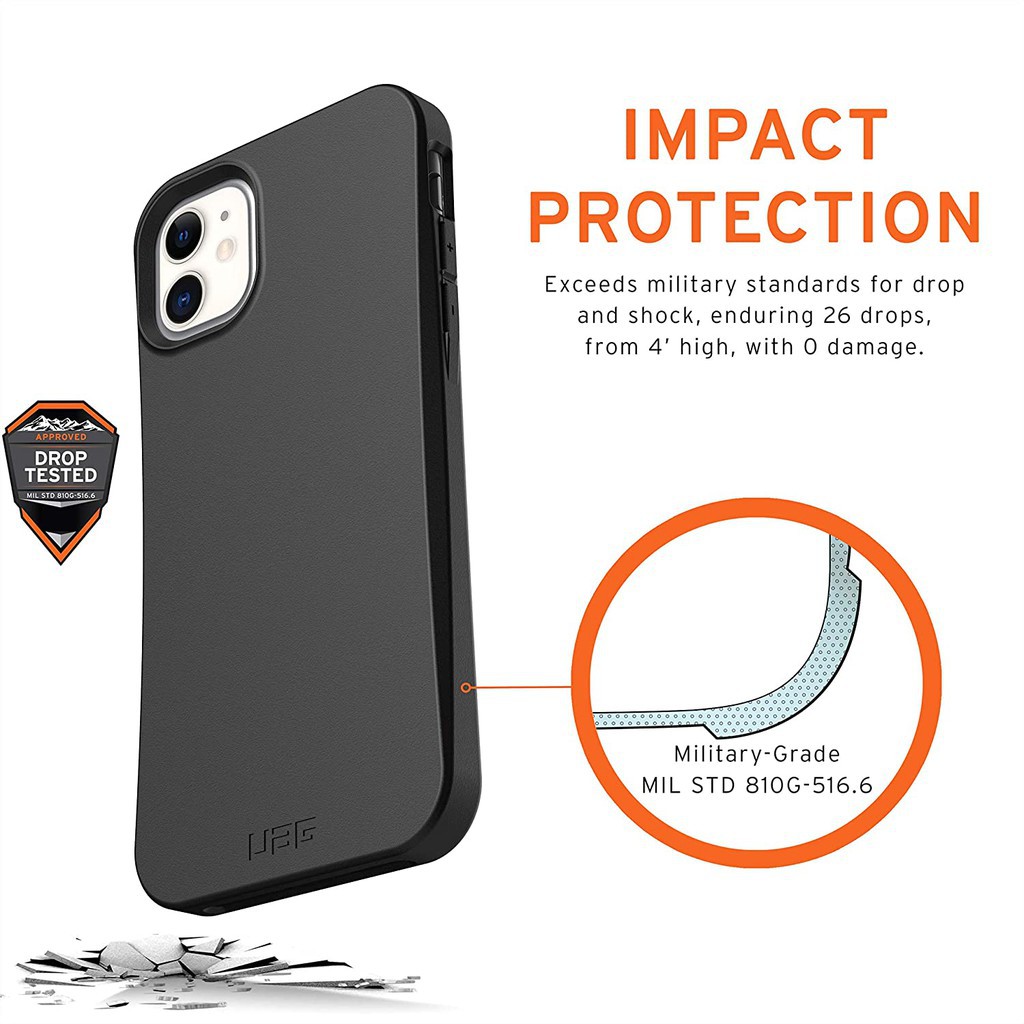 Untuk UAG IPhone 11 Pro Max X Xr Xs Max 12 Pro Max 13 Pro Max Casing Silikon Tahan Guncangan Casing Tahan Guncangan