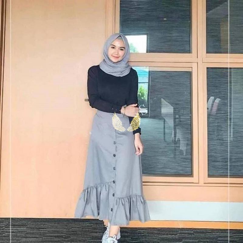 Model Pakaian Wanita Kekinian Rok Saelsa Shopee Indonesia