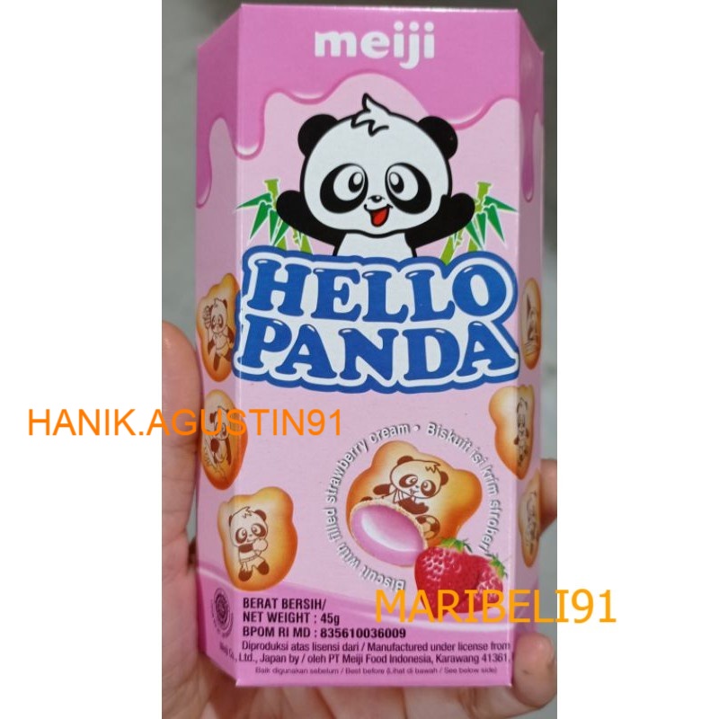 

Meiji Hello Panda Strawberry 45gr Maribeli91