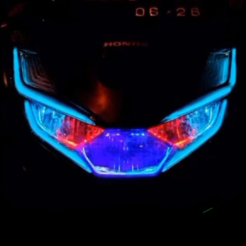 Lampu Led Devil Demon Eye 12V  3 Titik Led Universal-7