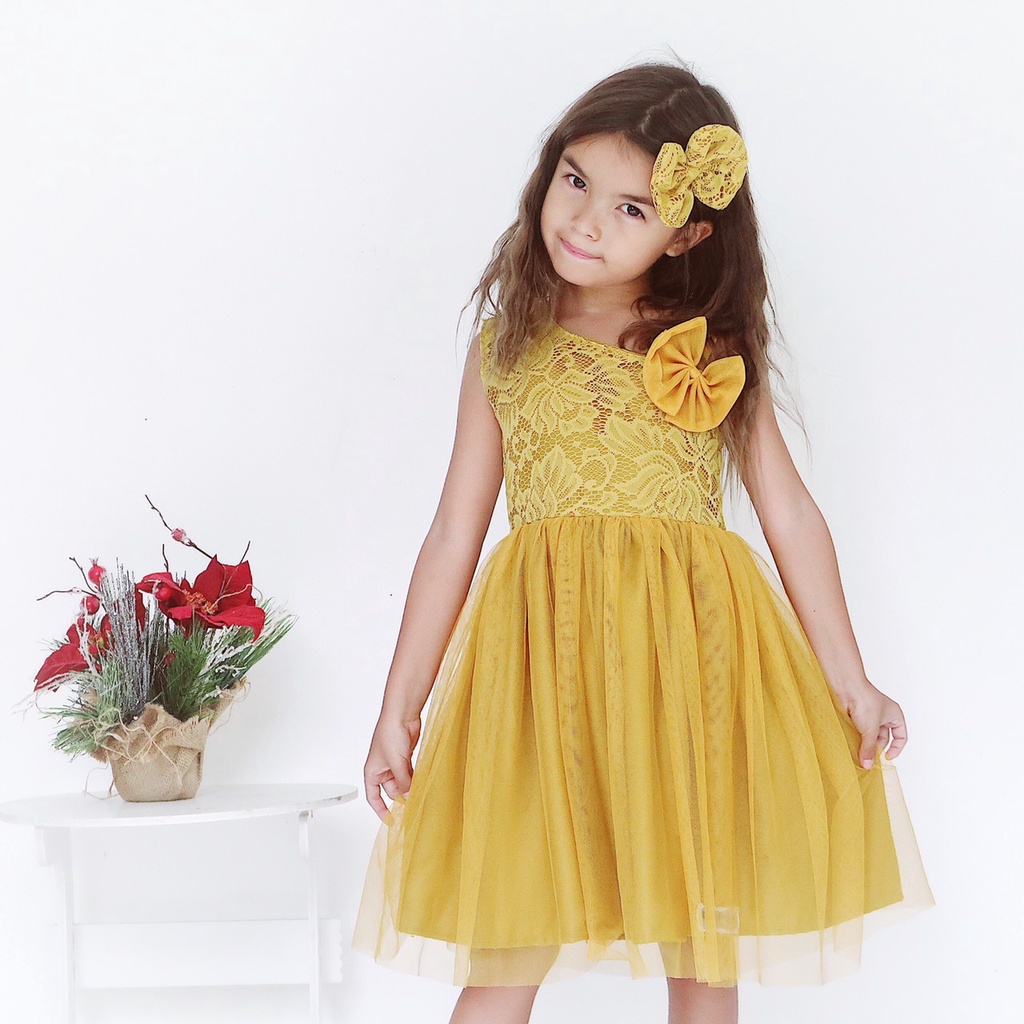 Dress Bella Anak Unik/Gaun Pesta Anak/Dress Anak