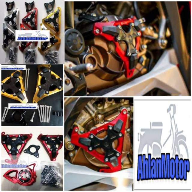 Cover Engine R15,Vixion,Mx King/Cover Mesin Vixion /Cover Block Mesin R15 /Pelindung Mesin Murah