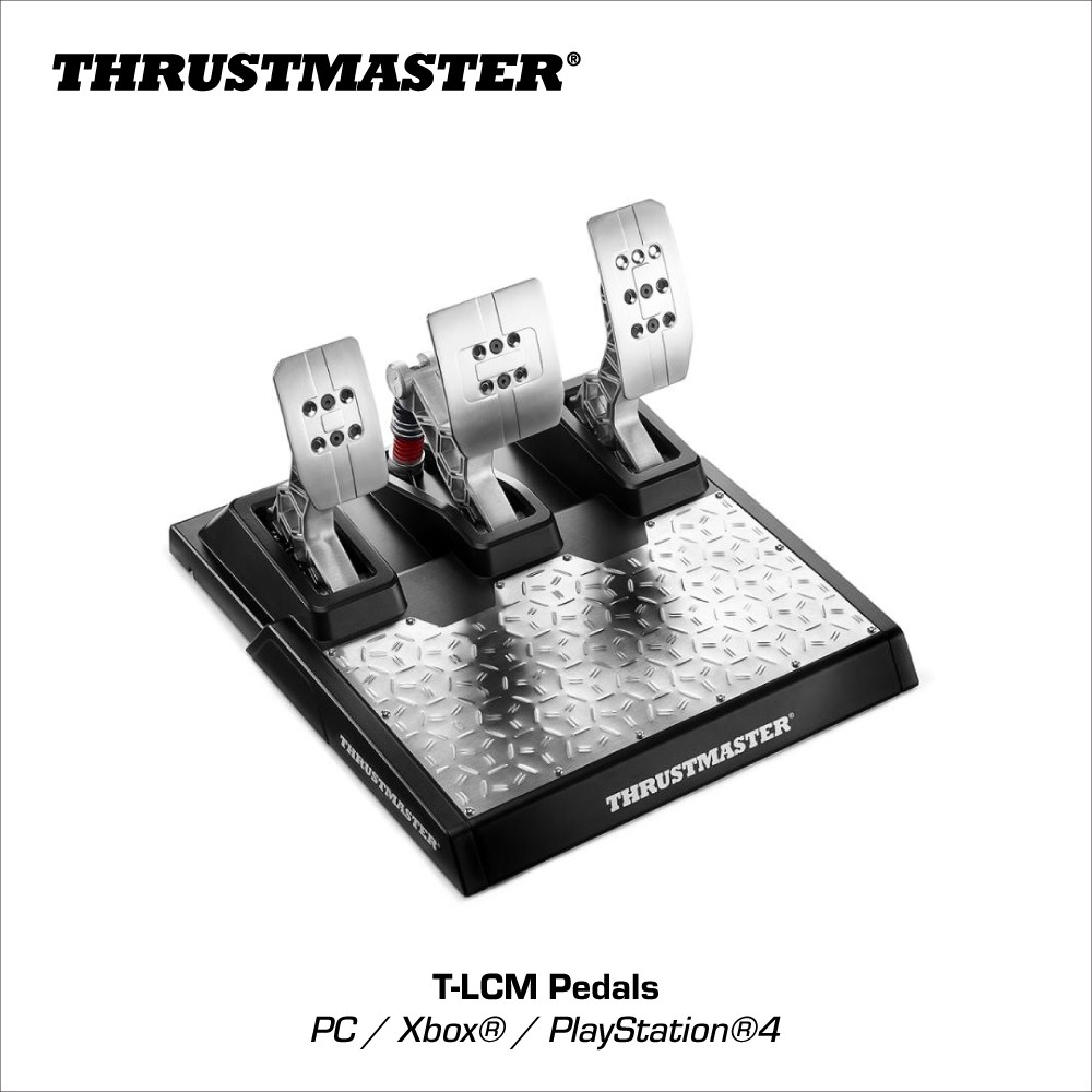 Thrustmaster T-LCM Pedals - Pedal Set Racing Simulator PC PS4 PS5 Xbox One