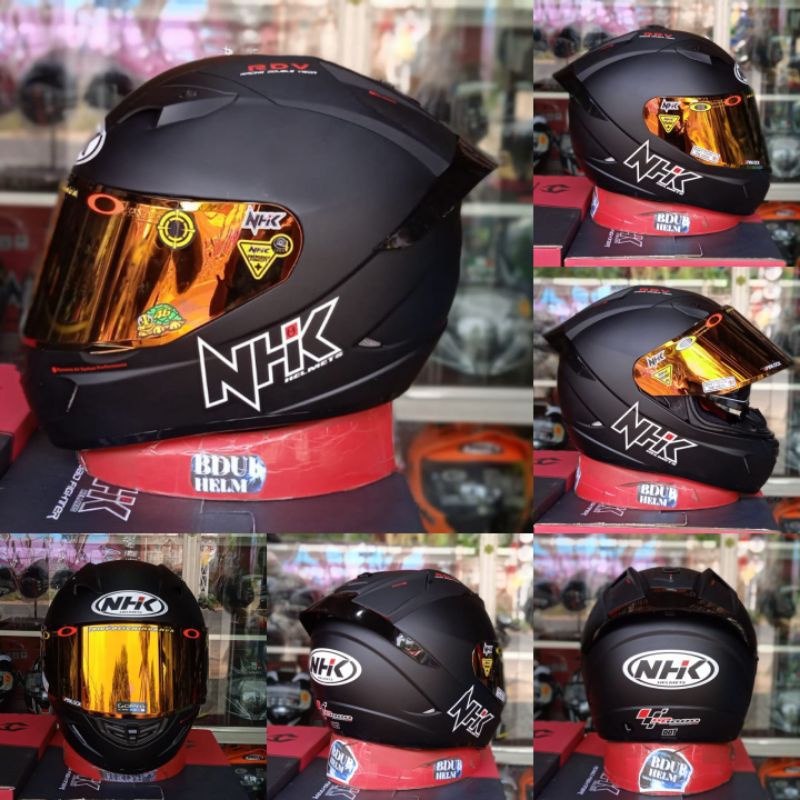 NHK HELM GP 1000 SOLID PAKET GANTENG