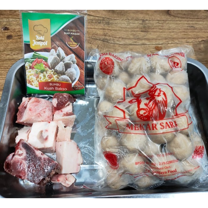 

Paket Bakso Lengkap Bumbu Dan Tetelan 006