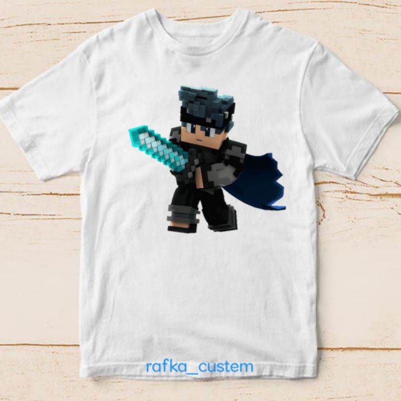 baju minecraft baju custem anak gambar minecraft terbaru