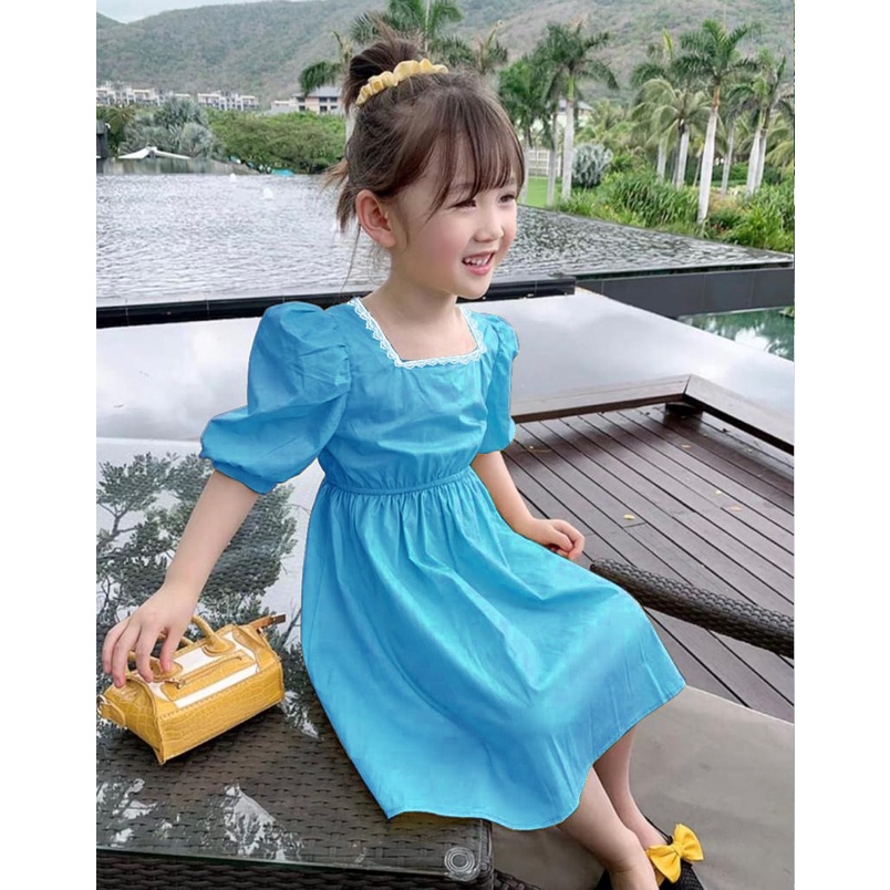 Amspro Dress anak perempuan pakaian anak perempuan Dress Kyra