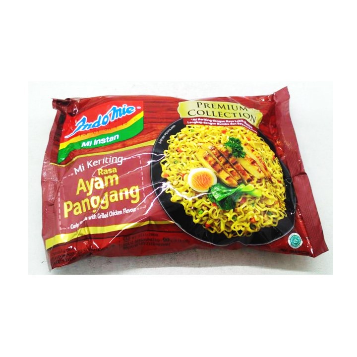 

Indomie Mi Keriting Rasa Ayam Panggang New 90g