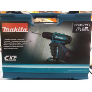 Mesin  Bor Baterai Cordless  Makita HP 333 DWYE / HP333 dwye / Hp331dwye Hammer Driver Drill