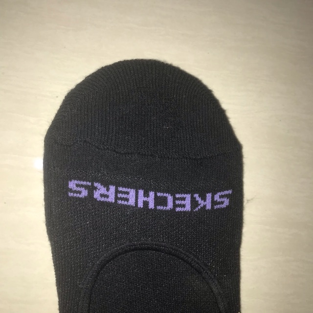 kaos kaki skechers ori hitam ungu (new)