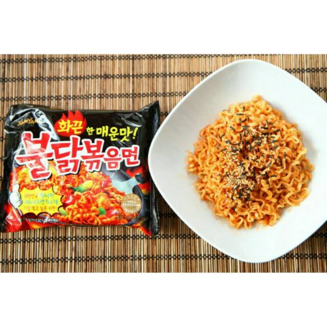 

Samyang Hot Spicy Korean Instant Ramen Noodle Mie Pedas