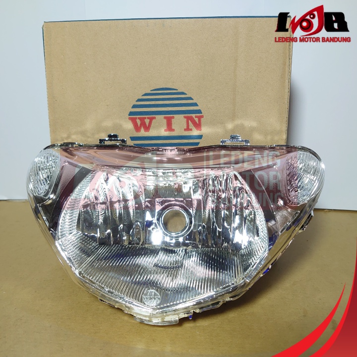 Reflektor Mio Sporty Smile 2008 Headlamp Kaca Lampu Depan Lokal Geronimo