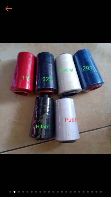 Benang jahit 3000 yard 20/2 katun