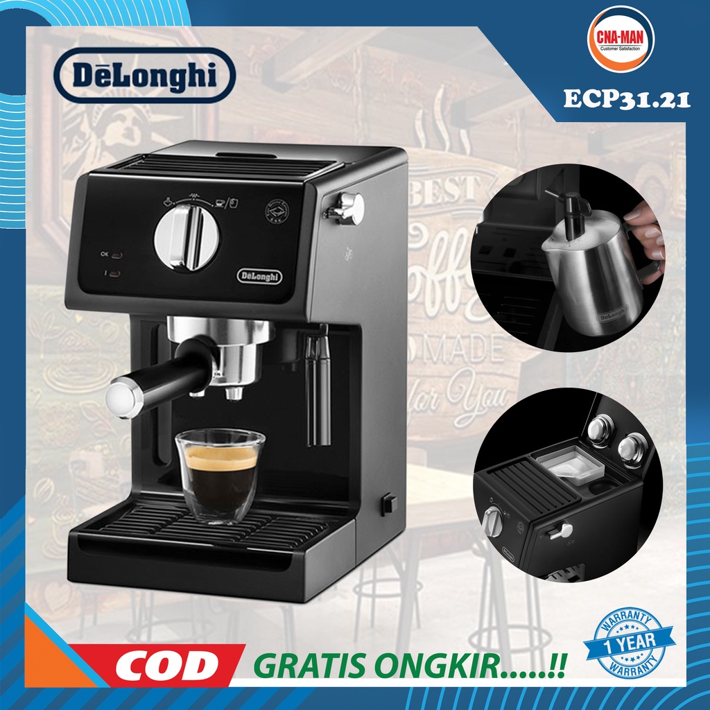 DeLonghi ECP31.21 Coffee maker Mesin kopi Espresso ECP31.21 ECP 31.21