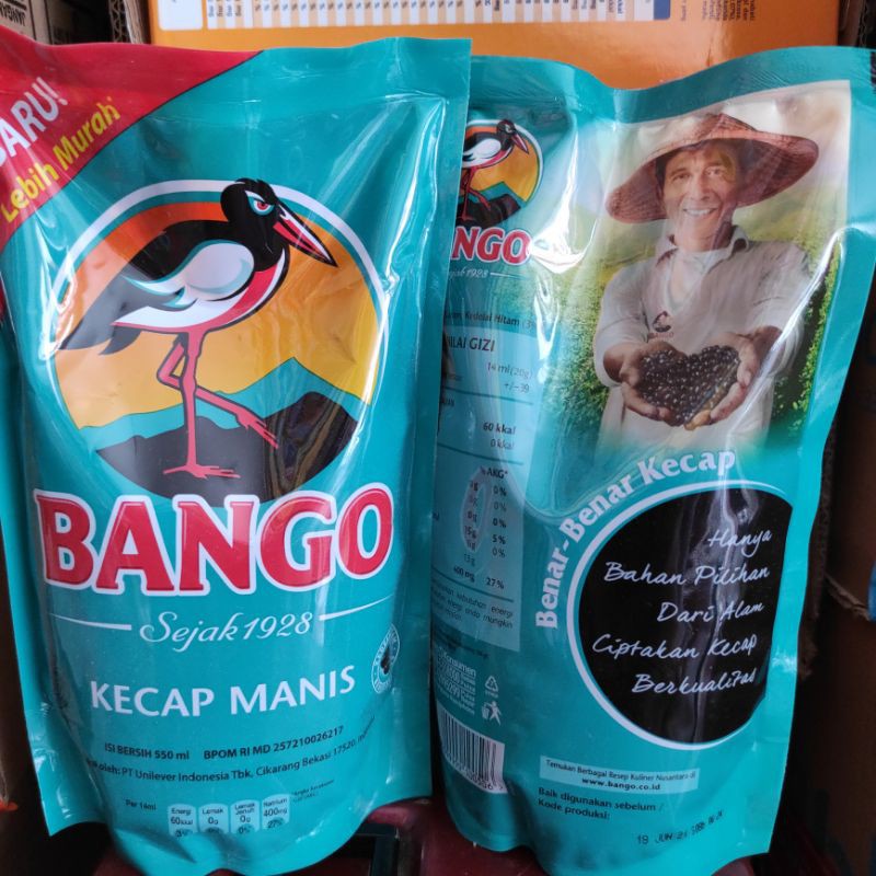 

Bango kecap manis/hitam gurih 720g